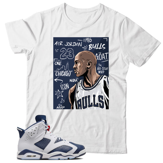 Jordan 6 Olympic shirt