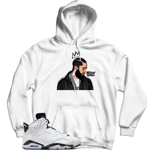 Jordan 6 Reverse Oreo hoodie