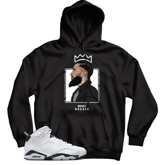 Jordan 6 Reverse Oreo hoodie