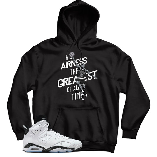 Jordan 6 Reverse Oreo hoodie