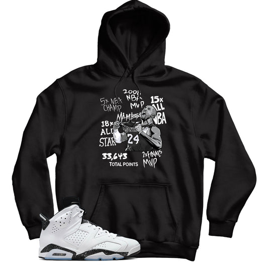 Jordan 6 Reverse Oreo hoodie