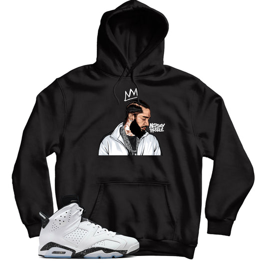 Jordan 6 Reverse Oreo hoodie