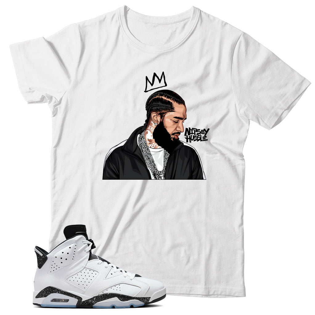 Jordan 6 Reverse Oreo shirt