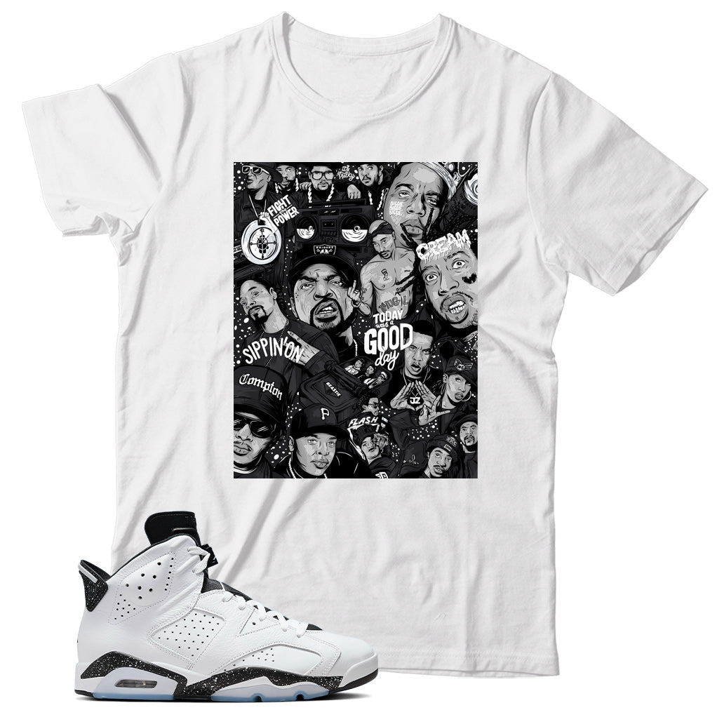 Jordan 6 Reverse Oreo shirt