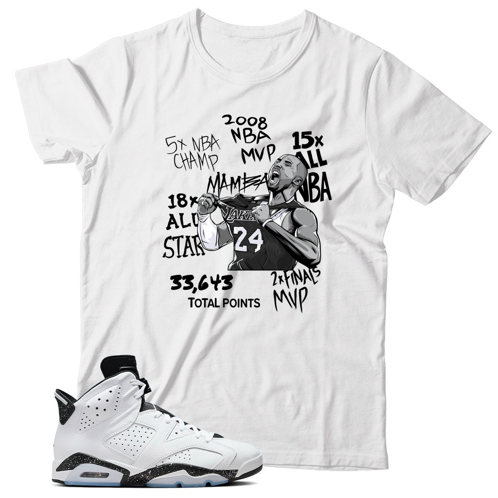 Jordan 6 Reverse Oreo shirt