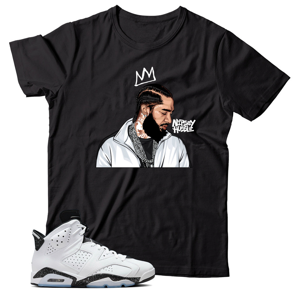 Jordan 6 Reverse Oreo shirt