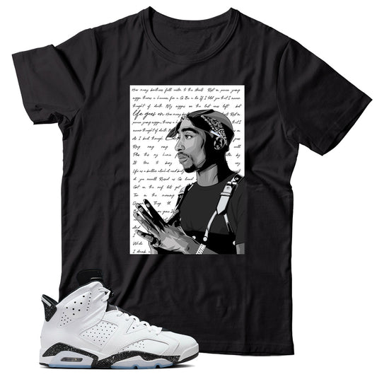 Jordan 6 Reverse Oreo shirt