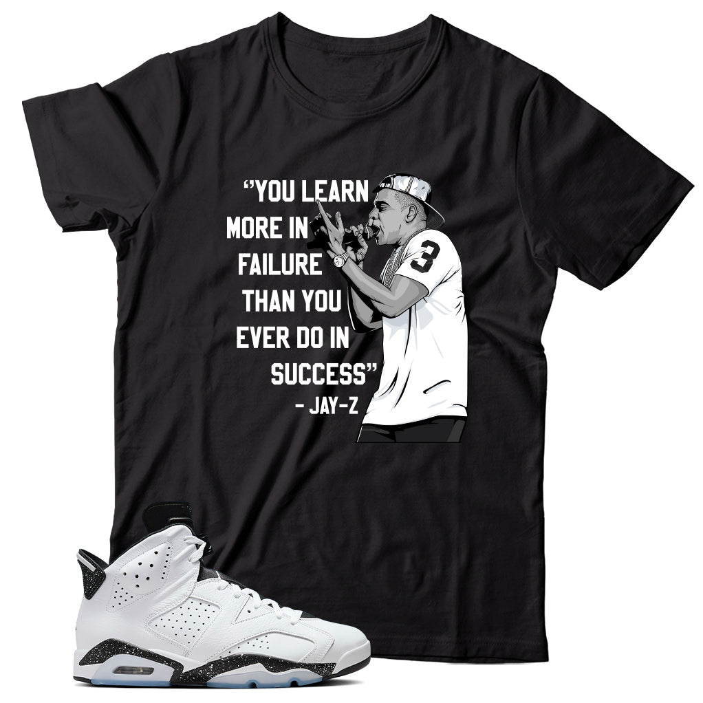 Jordan 6 Reverse Oreo shirt