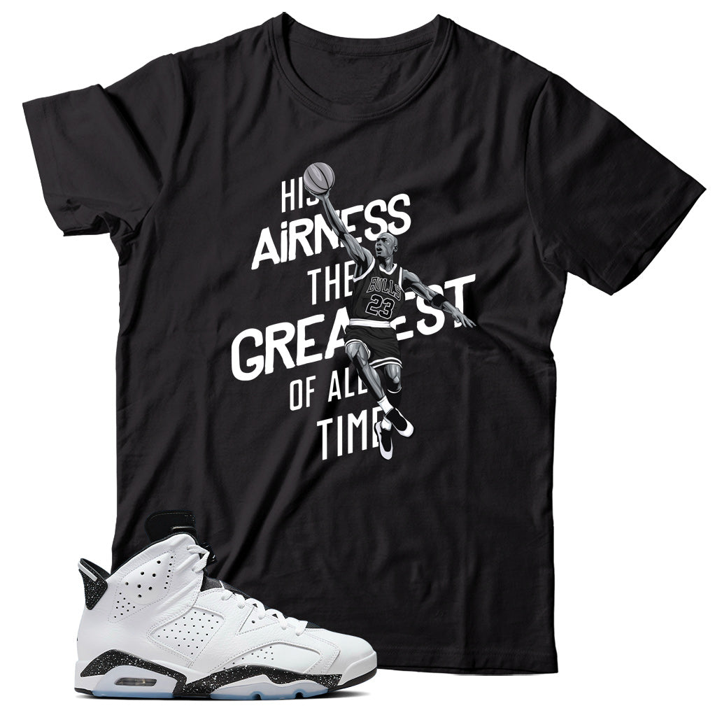 Jordan 6 Reverse Oreo shirt