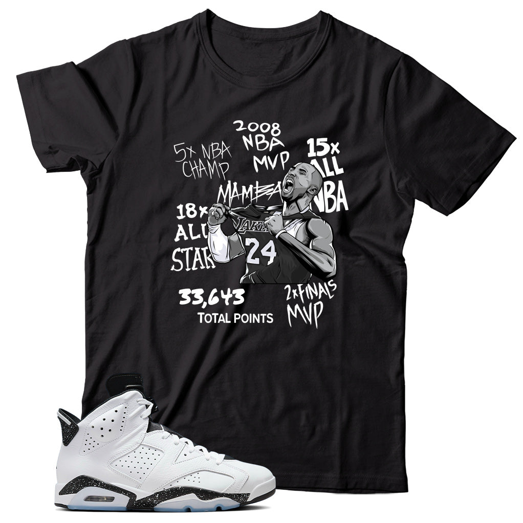 Jordan 6 Reverse Oreo shirt