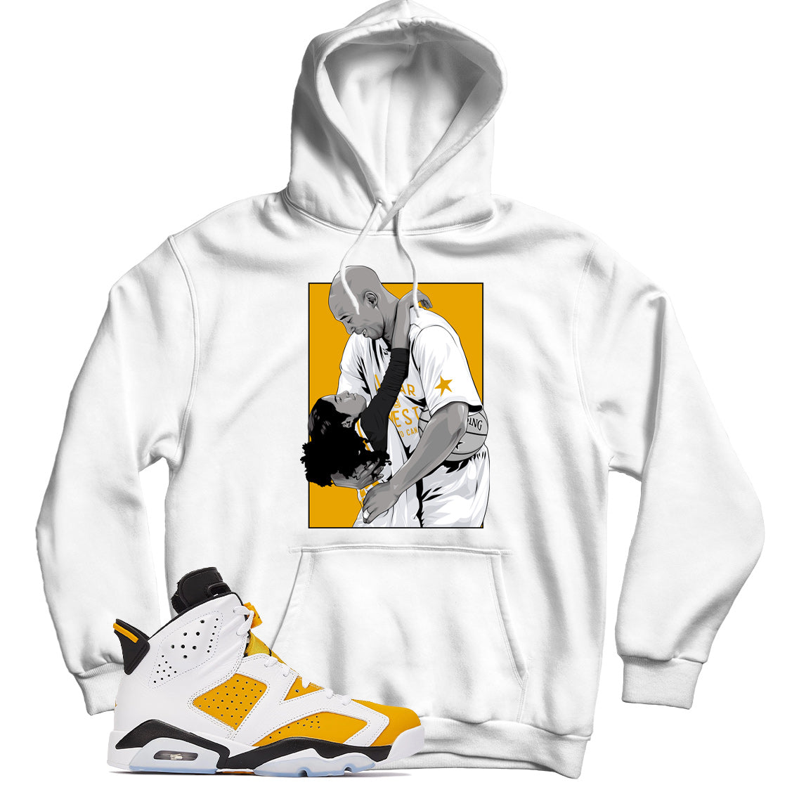 Jordan 6 Yellow Ochre hoodie