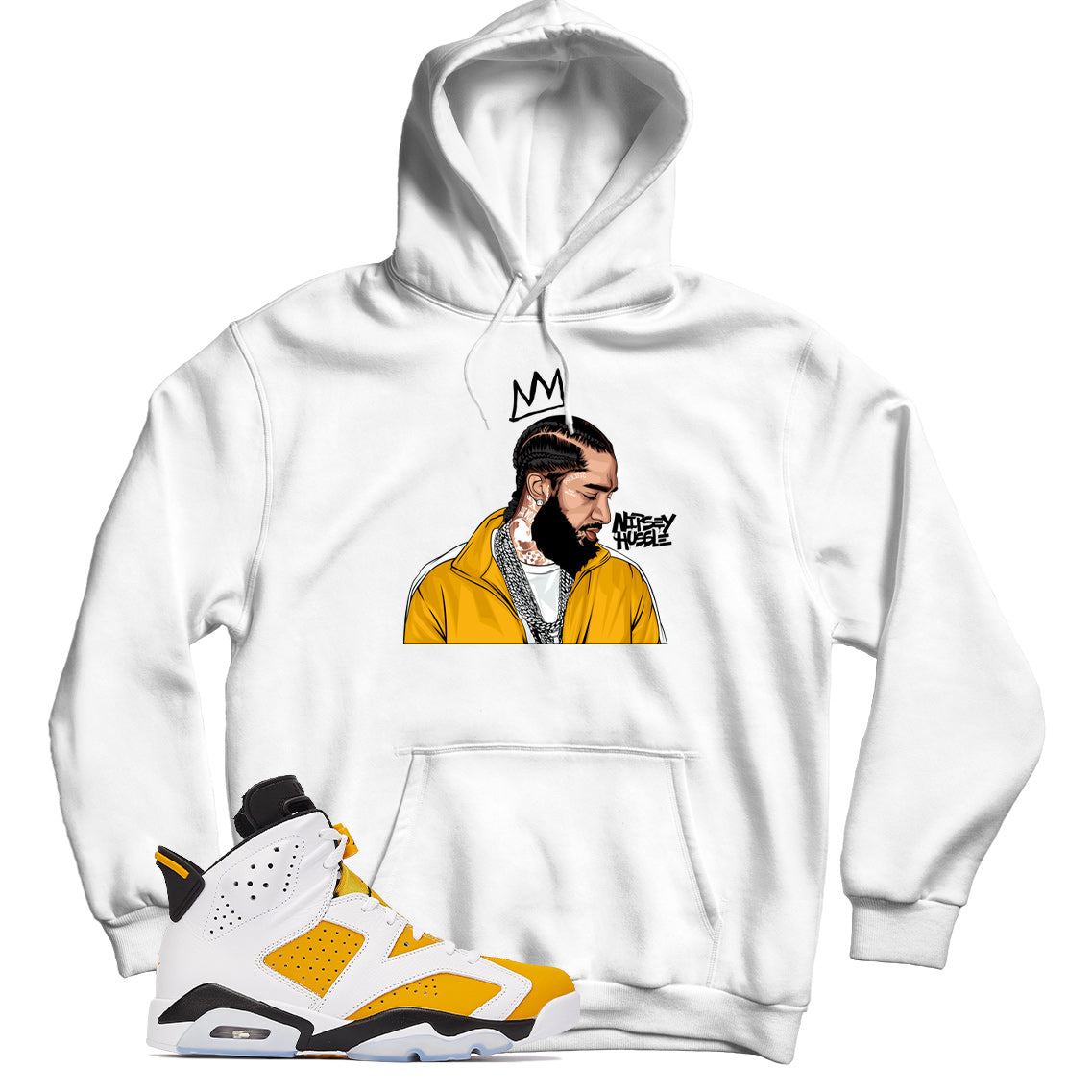 Jordan 6 Yellow Ochre hoodie