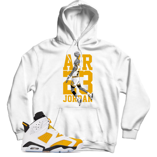 Jordan 6 Yellow Ochre hoodie