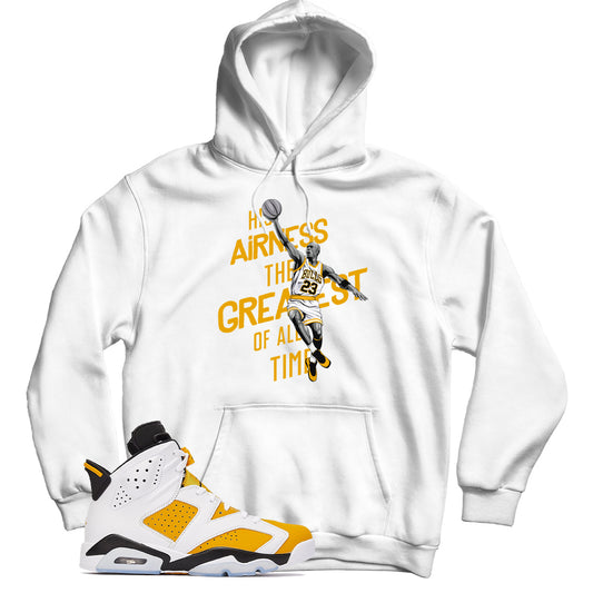 Jordan 6 Yellow Ochre hoodie