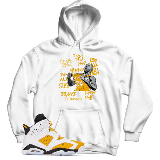 Jordan 6 Yellow Ochre hoodie