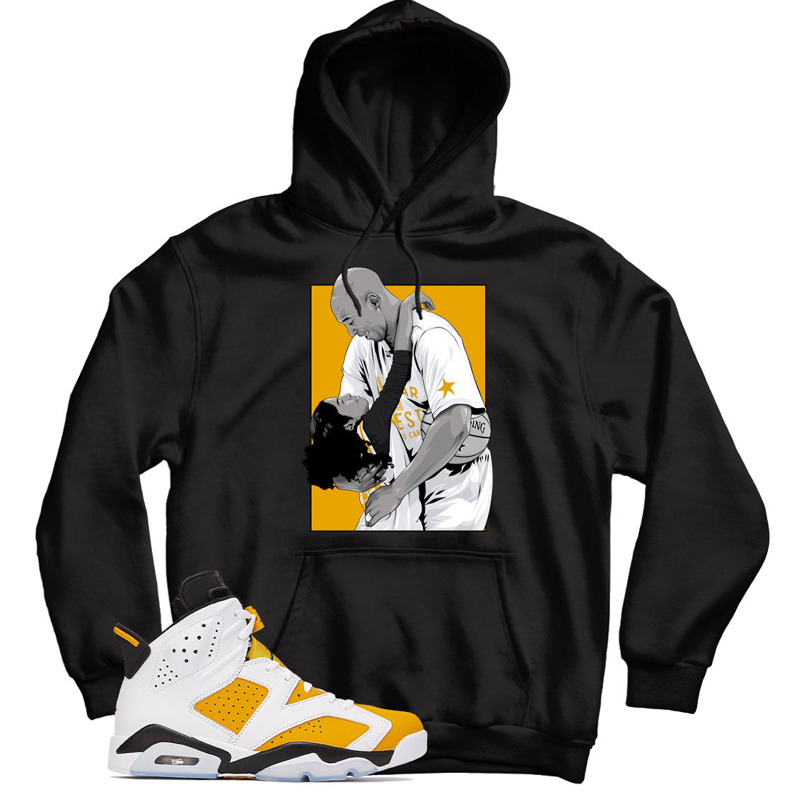 Jordan 6 Yellow Ochre hoodie