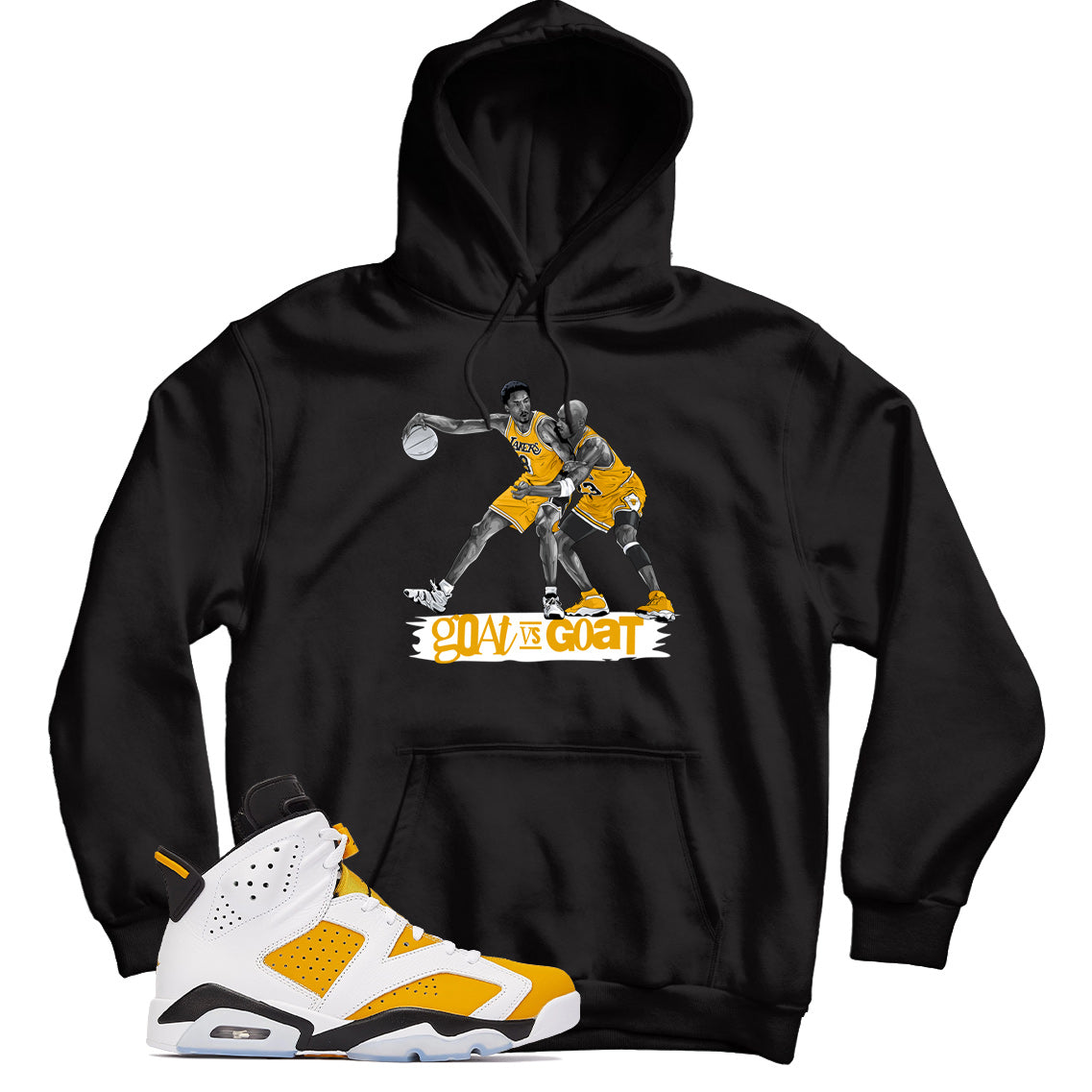 Hoodie Match Jordan 6 Yellow Ochre
