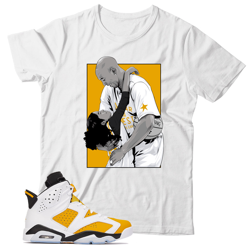 Jordan 6 Yellow Ochre shirt