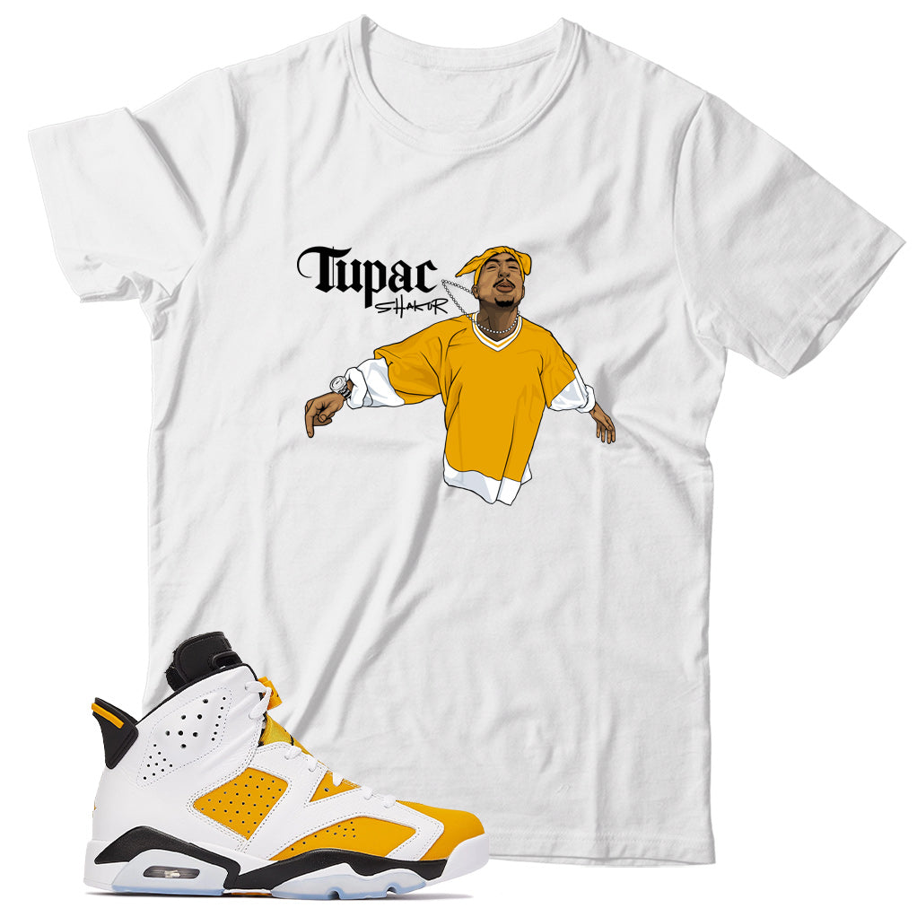 Jordan 6 Yellow Ochre shirt