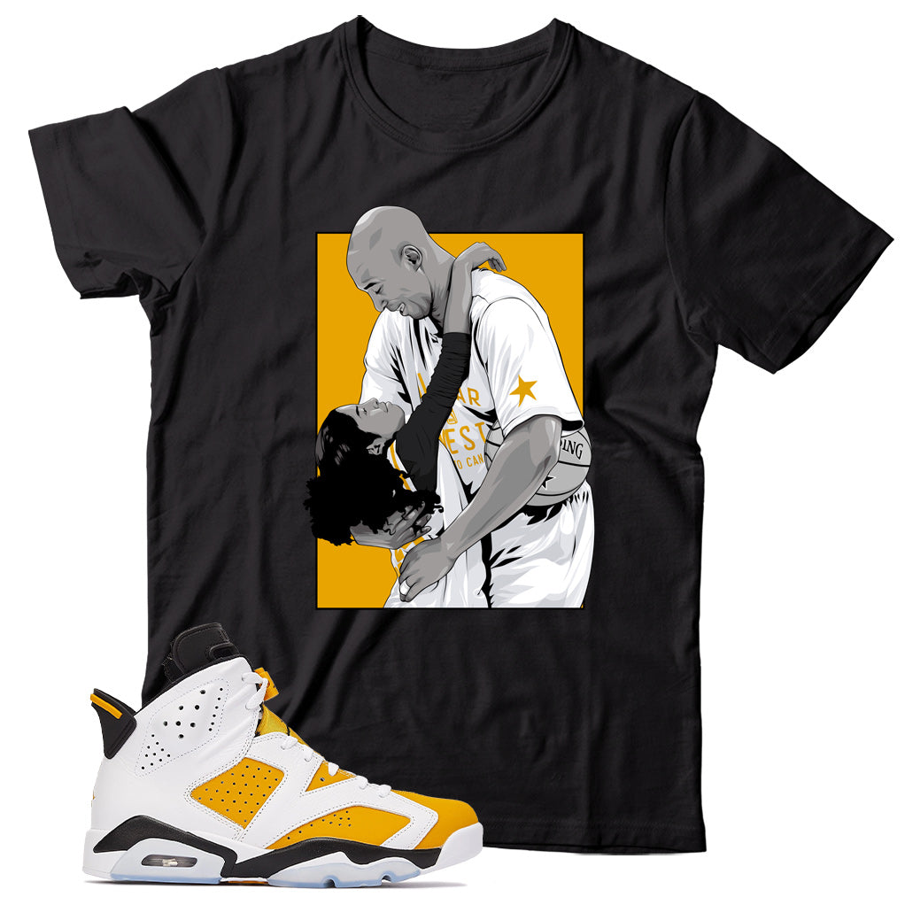 Jordan 6 Yellow Ochre shirt