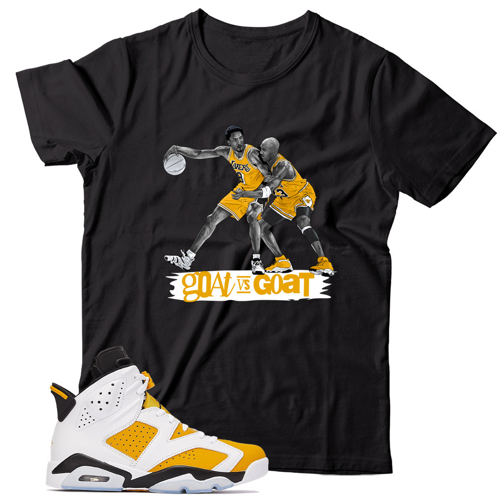 Jordan 6 Yellow Ochre shirt