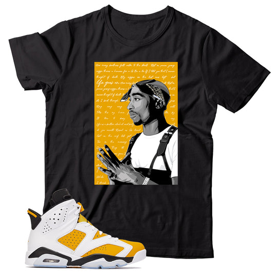 Jordan 6 Yellow Ochre shirt