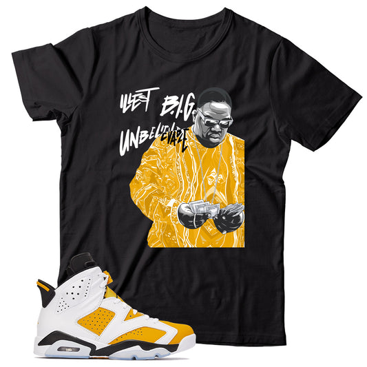 Jordan 6 Yellow Ochre shirt