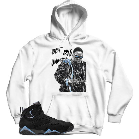 Hoodie Match Jordan 7 Chambray