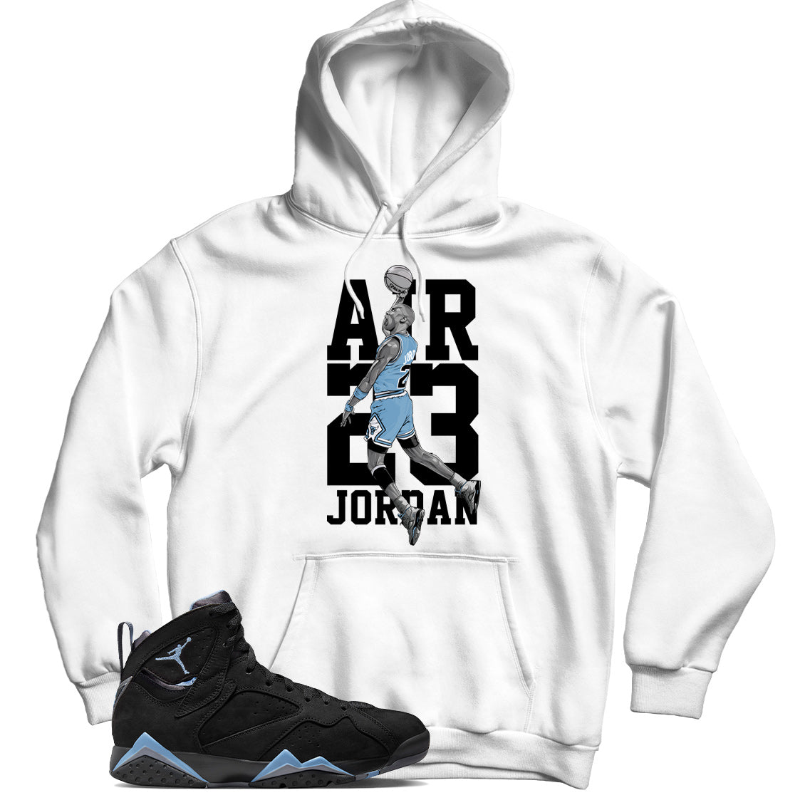 Jordan 7 Chambray hoodie