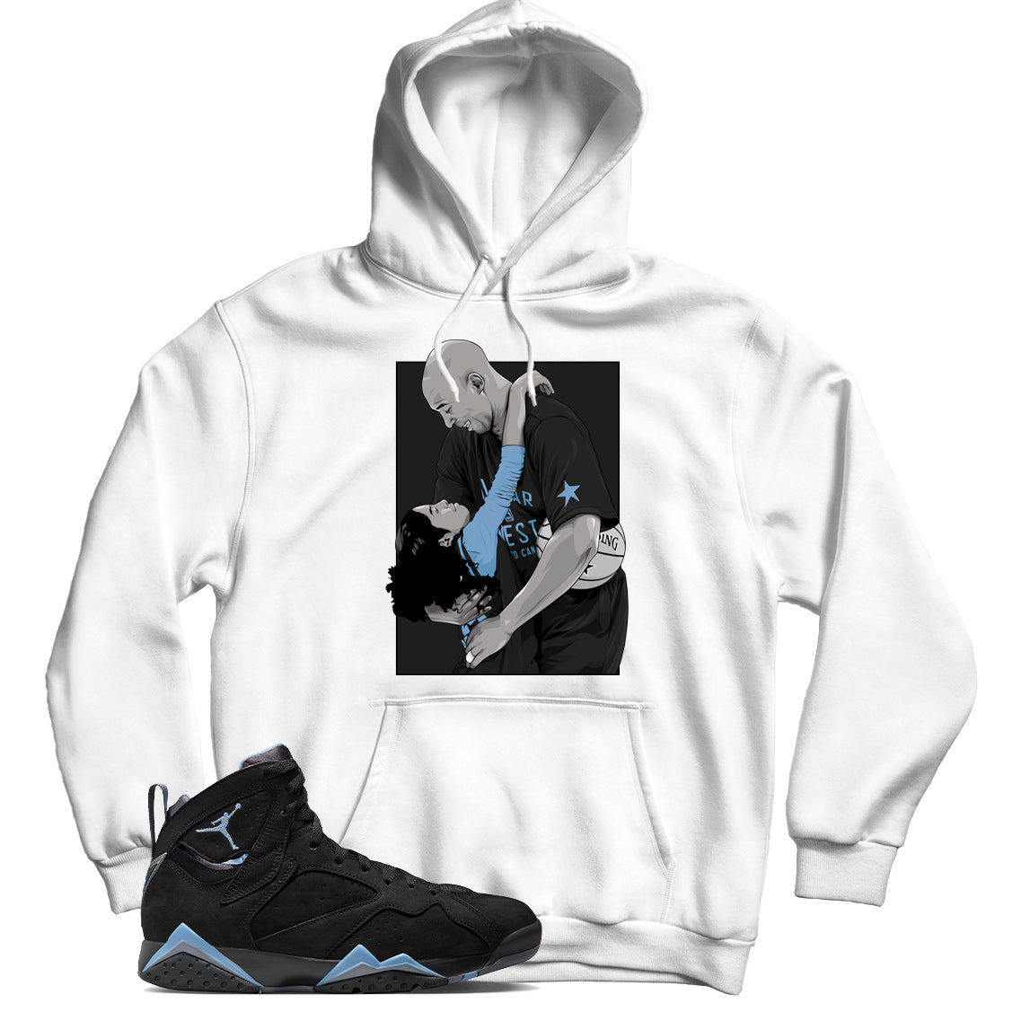 Jordan 7 Chambray hoodie