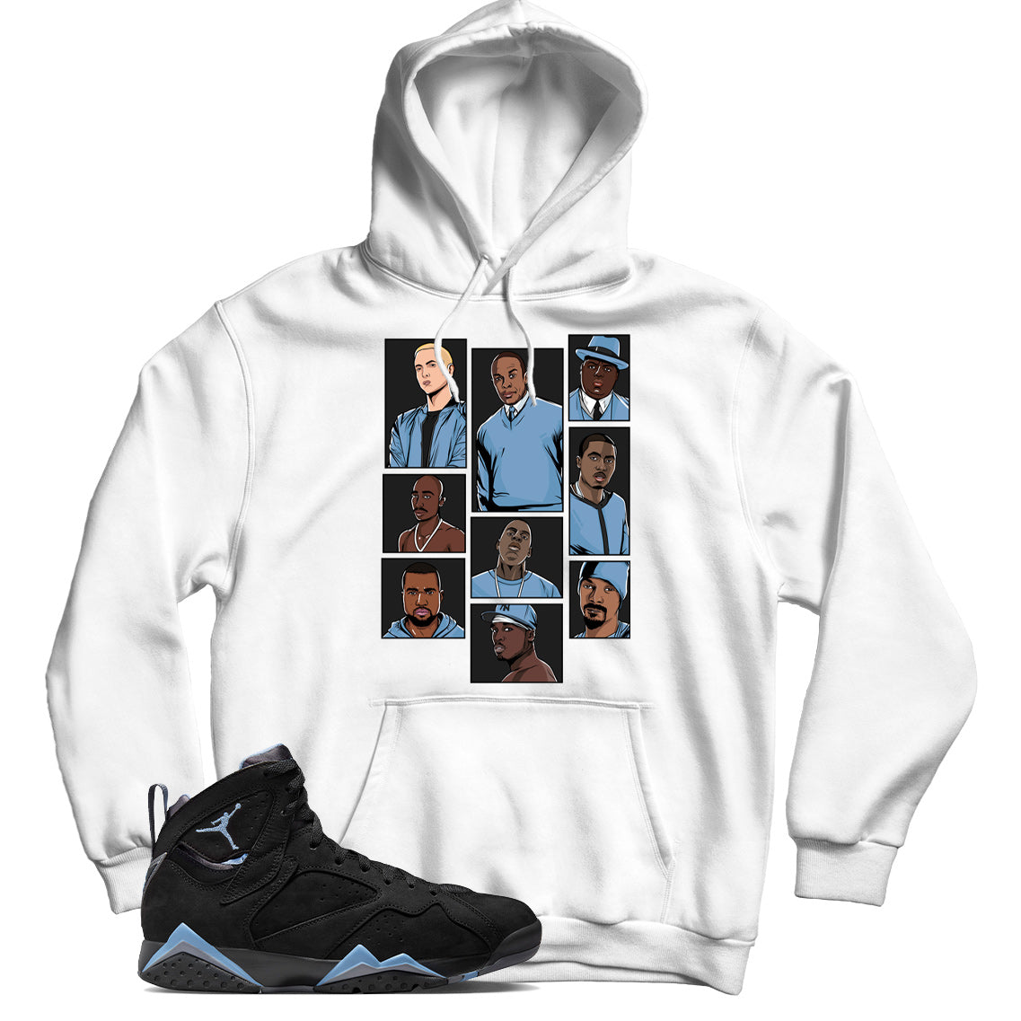 Jordan 7 Chambray hoodie