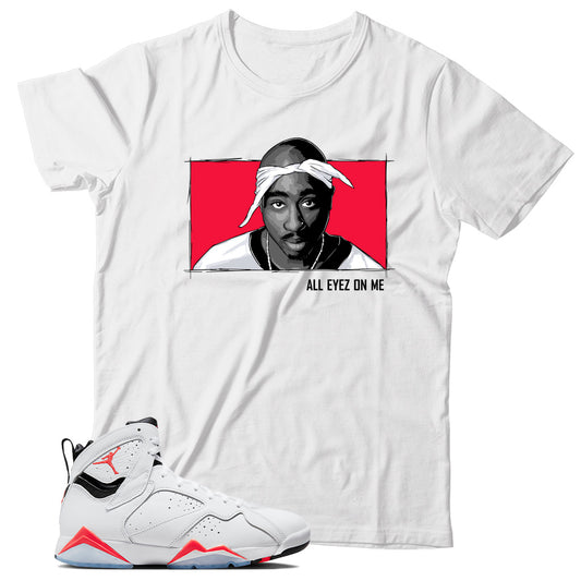 Jordan 7 White Infrared shirt