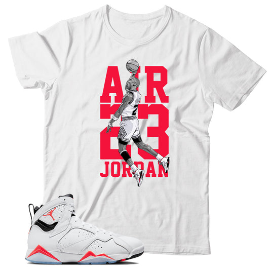 Jordan White Infrared shirt
