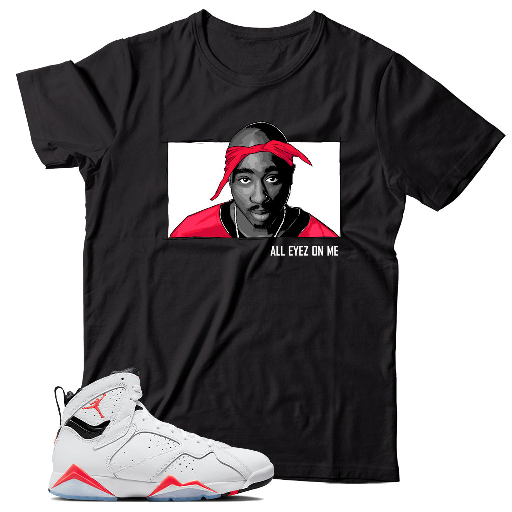 Jordan 7 White Infrared shirt