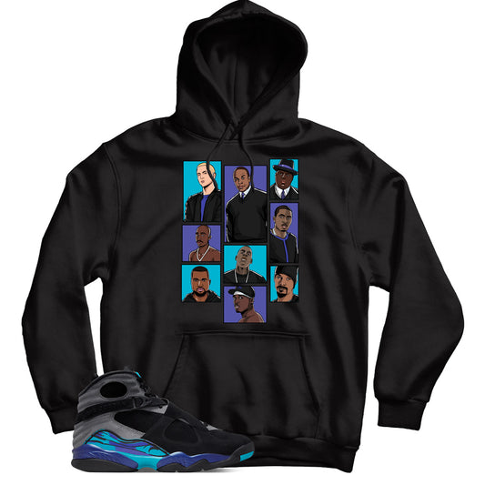 Jordan 8 Aqua Hoodie