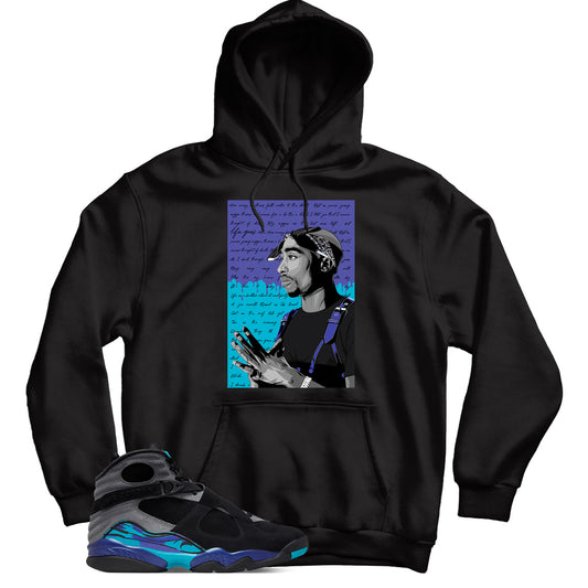 Jordan 8 Aqua Hoodie