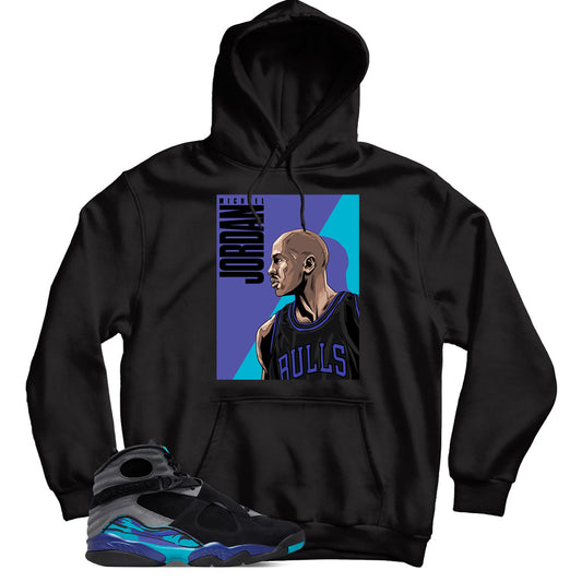 Jordan 8 Aqua Hoodie