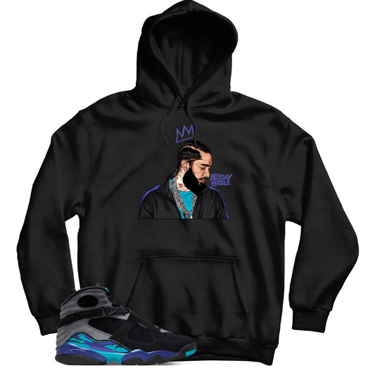 Jordan 8 Aqua Hoodie
