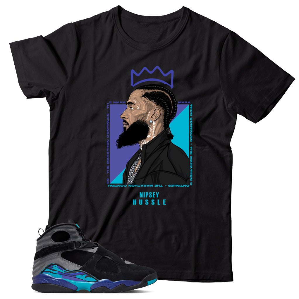 Jordan 8 Aqua Shirt