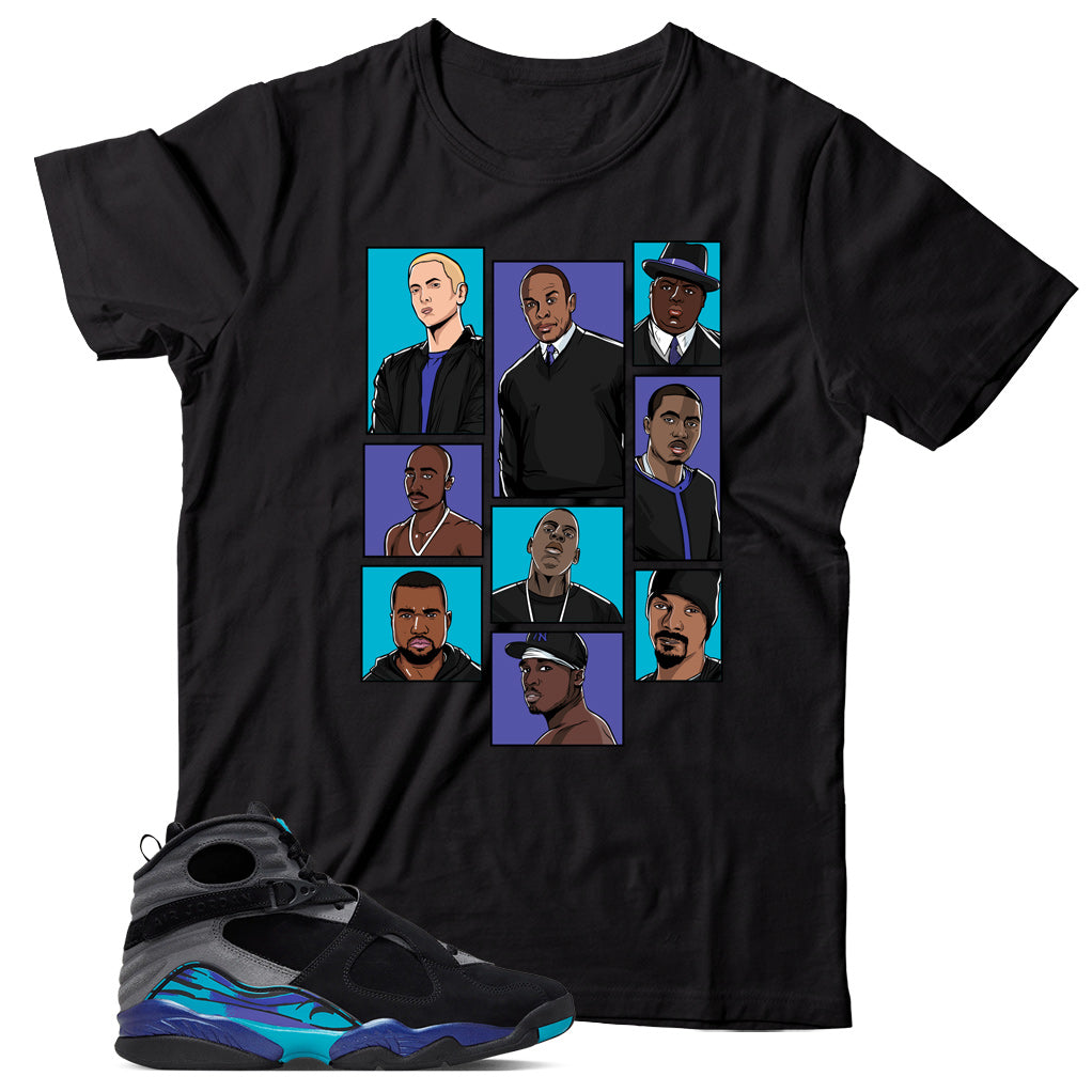 Jordan 8 Aqua Shirt