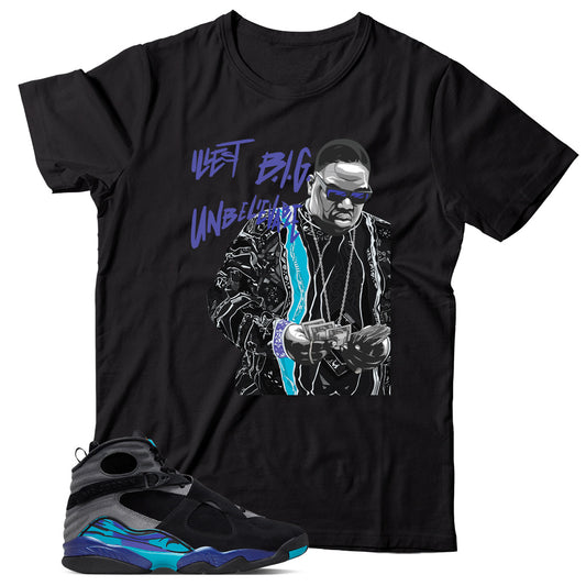 Shirt Match Jordan 8 Aqua