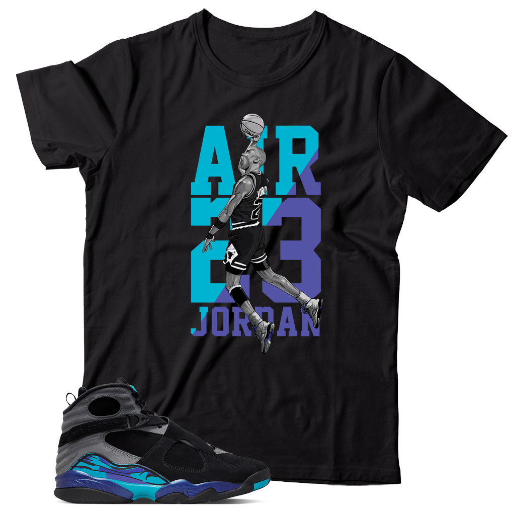 Jordan 8 Aqua Shirt