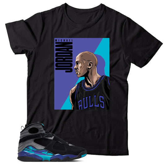 Jordan 8 Aqua Shirt