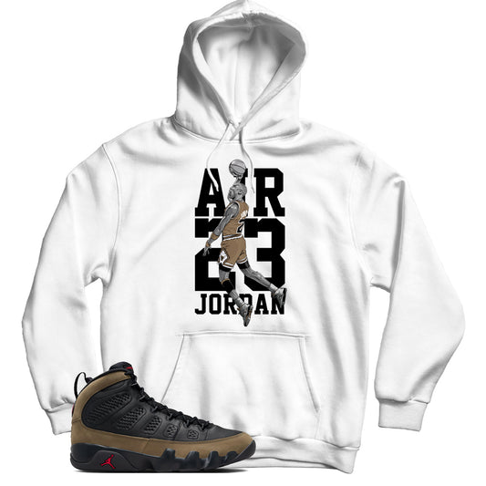 Jordan 9 Olive hoodie