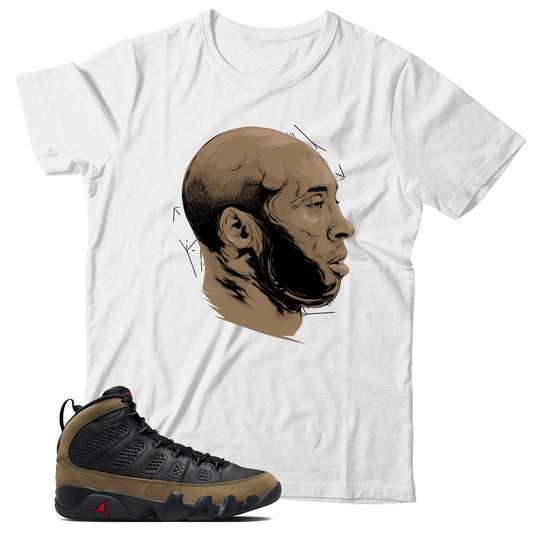 Jordan 9 Olive shirt