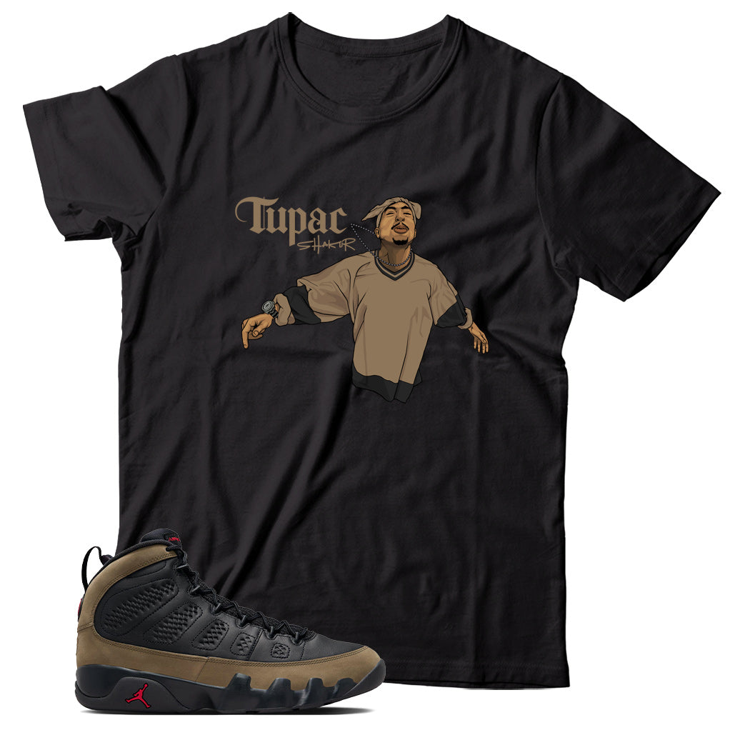 Jordan 9 Olive shirt