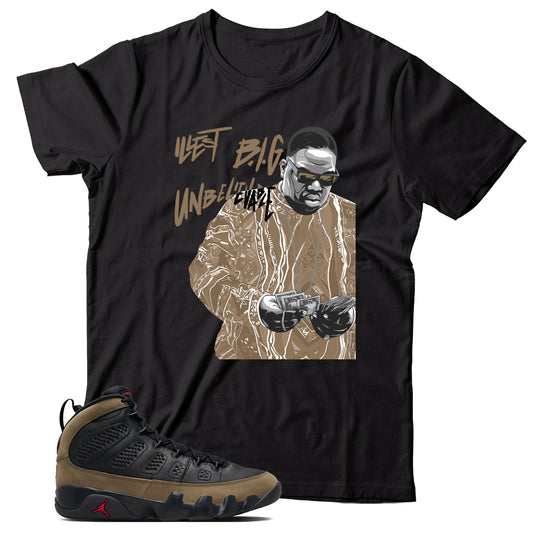 Jordan 9 Olive shirt