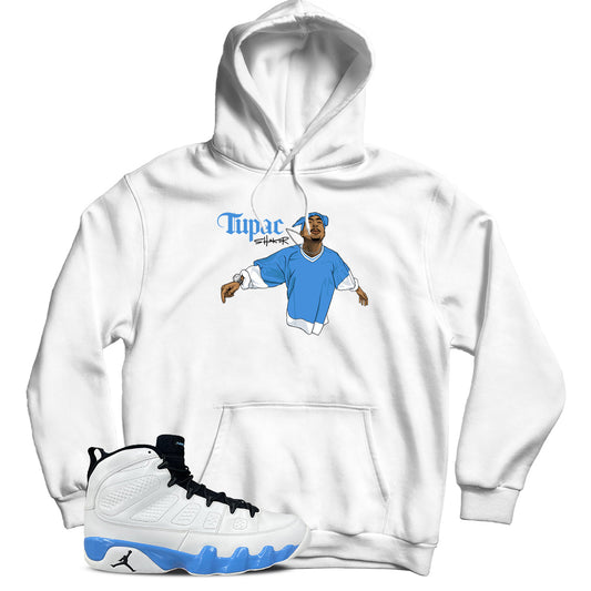 Hoodie Match Jordan 9 Powder Blue