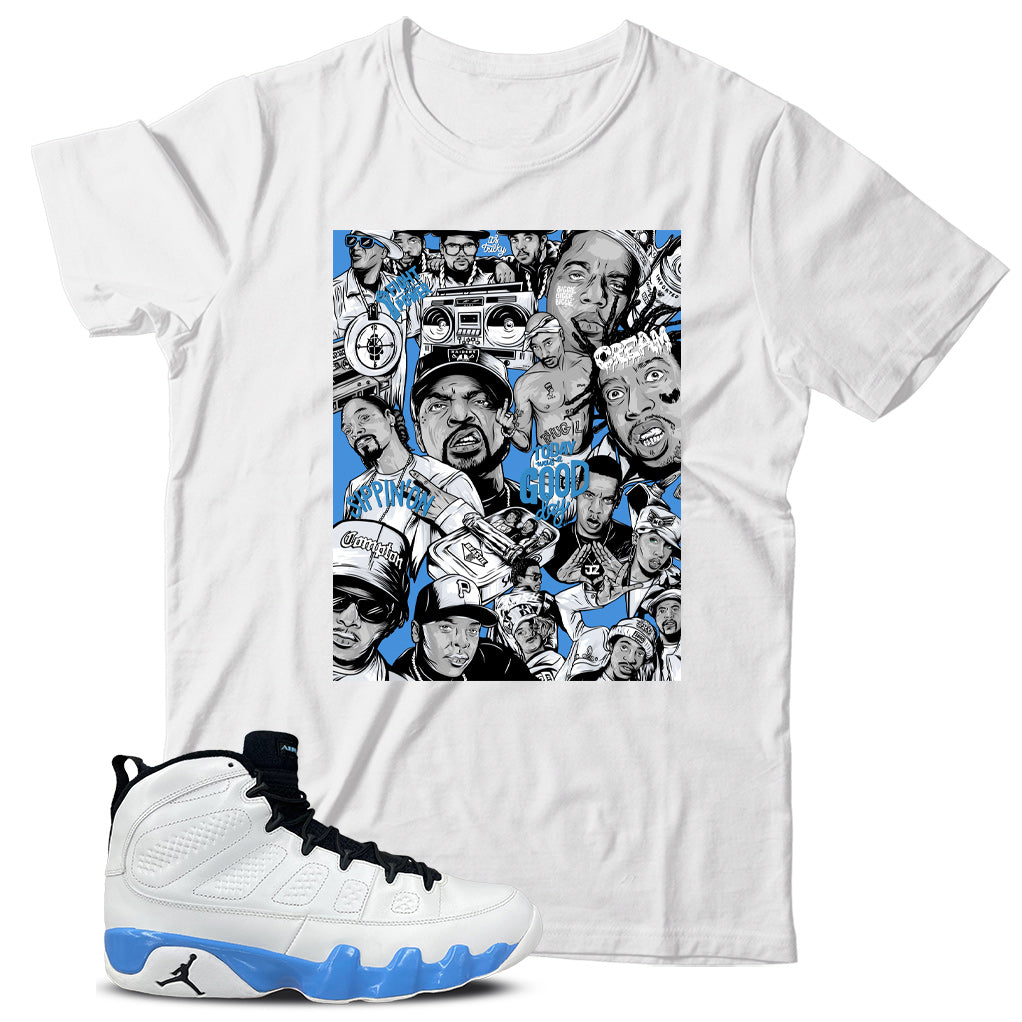 Jordan 9 Powder Blue shirt