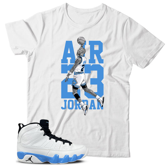 Jordan 9 Powder Blue shirt